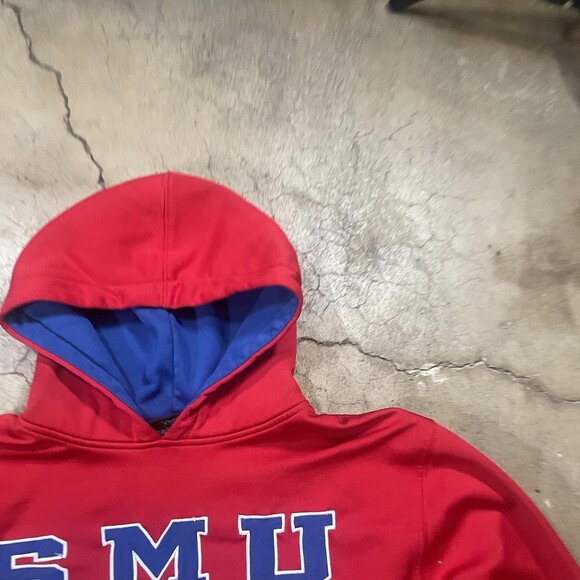 SMU Mustangs Colosseum Pullover Hoodie Adult Large - Picture 4 of 7